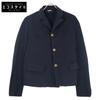 COMMEdesGARCONS COMMEdesGARCONS Navy Button Front Jacket Jacket MUsed