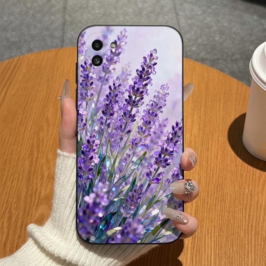 Чехол для телефона Samsung A03 Core A03S Модный Звезда Мягкий Матовый Силикон Устойчивый к царапинам Прочный Чехол для Galaxy A 03 Задняя крышка