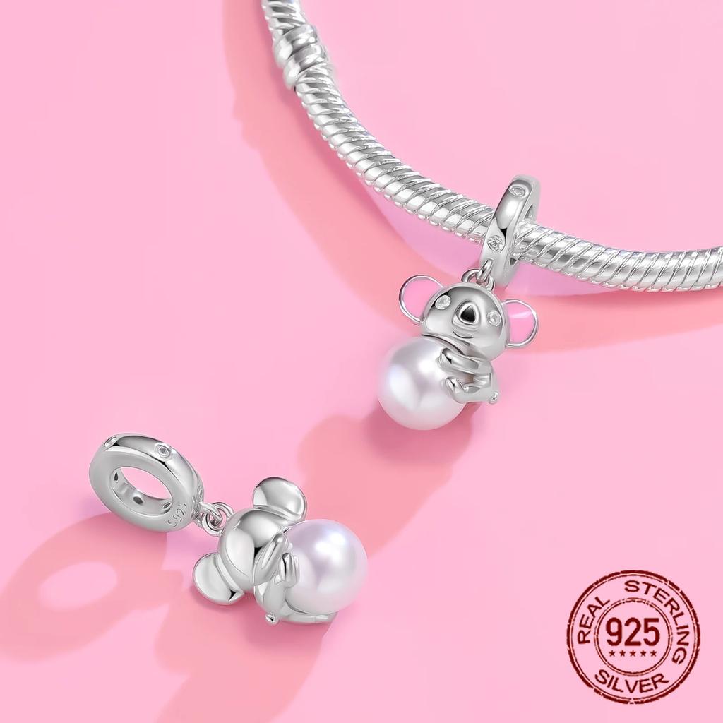 Copper Classic Purple Heart Shape Dragon Pegasus Butterfly Charms Beads Fit 3Mm Original Bracelet Diy Jewelry Gift