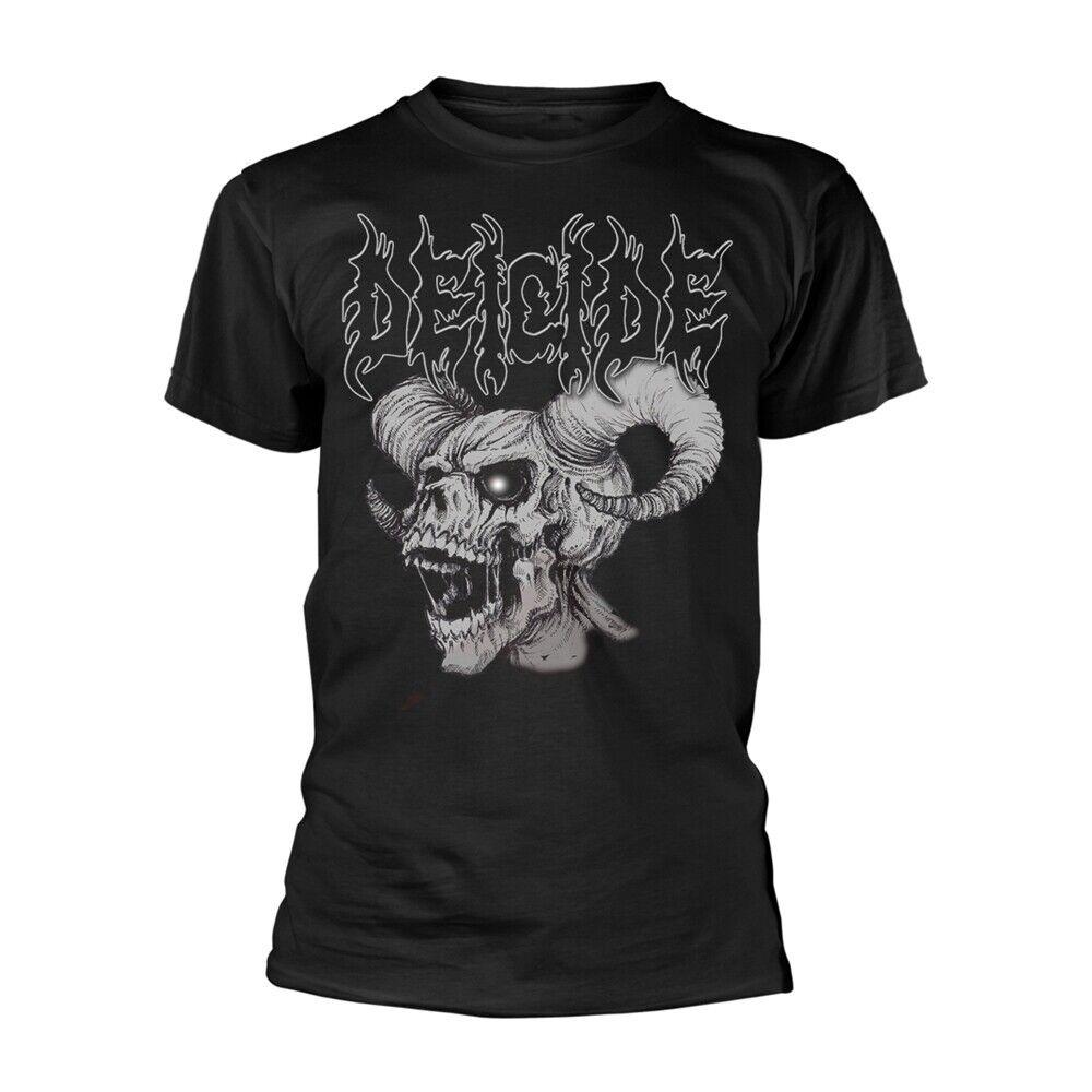 Футболка унисекс с черепом и рогами Deicide