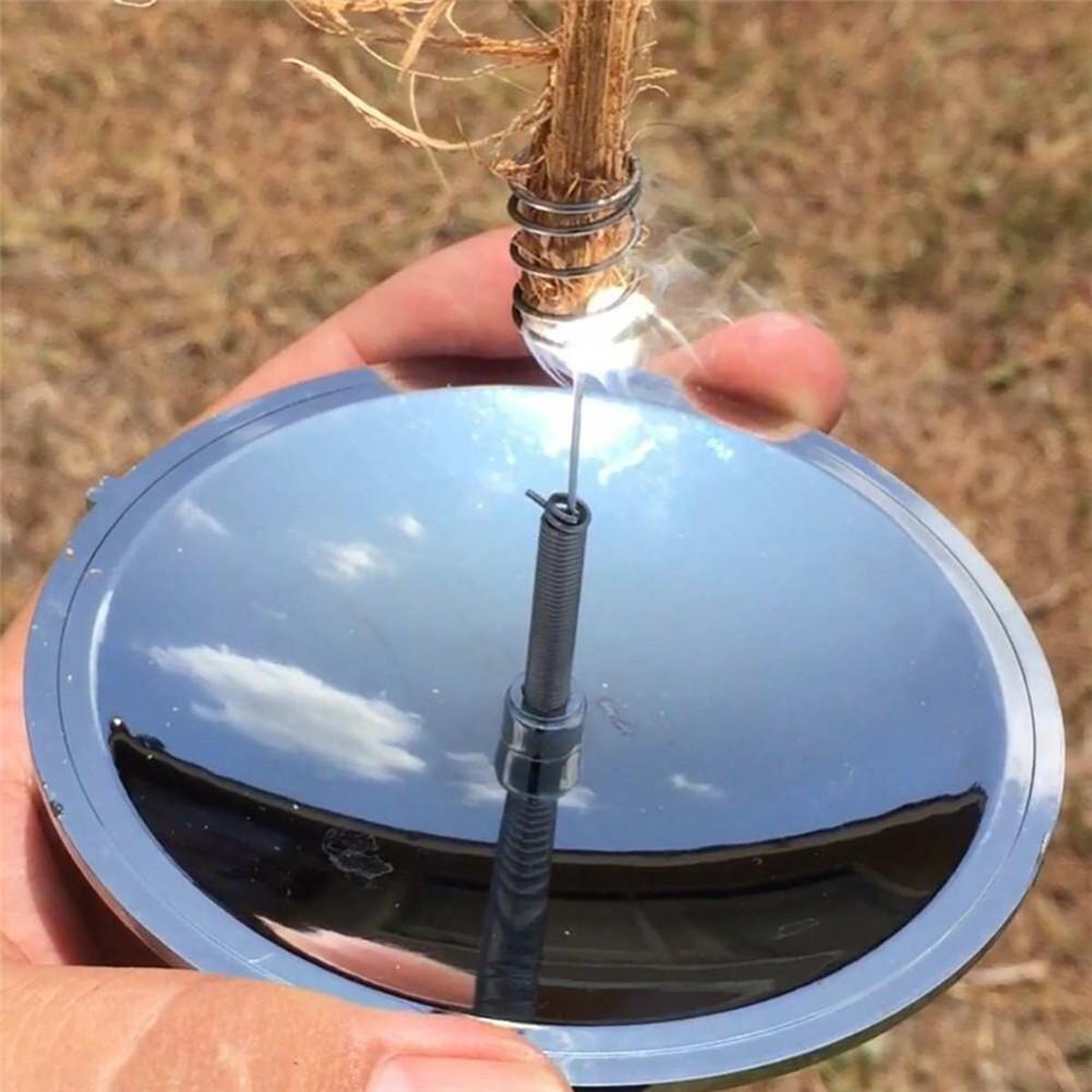 Outdoor Solar Lighter Camping Survival Waterproof & Windproof Starter Emergency Tool Gear Accessories