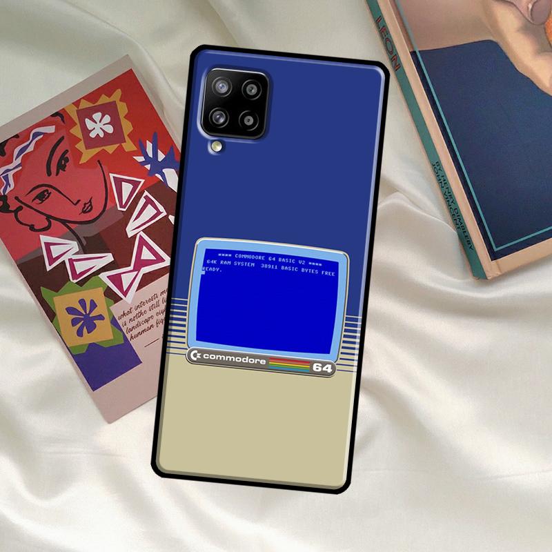 C64 Load Screen Cover For Samsung Galaxy A14 A34 A54 A12 A22 A32 A52 A72 A13 A23 A33 A53 A52S A71 A51 Case