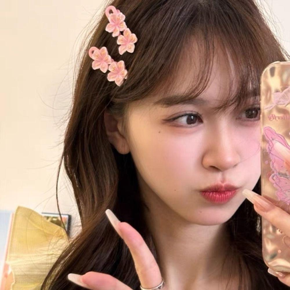 2/5PCS Mini Headrope Resin Headwear Fashion Hair Clip  Girls