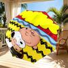 Snoopy Print Automatic Open Close Umbrella, Portable Foldable Umbrella, for Outdoor Commute Camping Trip, Ideal Birthday Gift