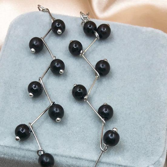 Ожерелье с застежкой-лобстером из искусственного жемчуга, воротник, женская удлинительная цепочка, регулируемое колье-колье для вечеринки