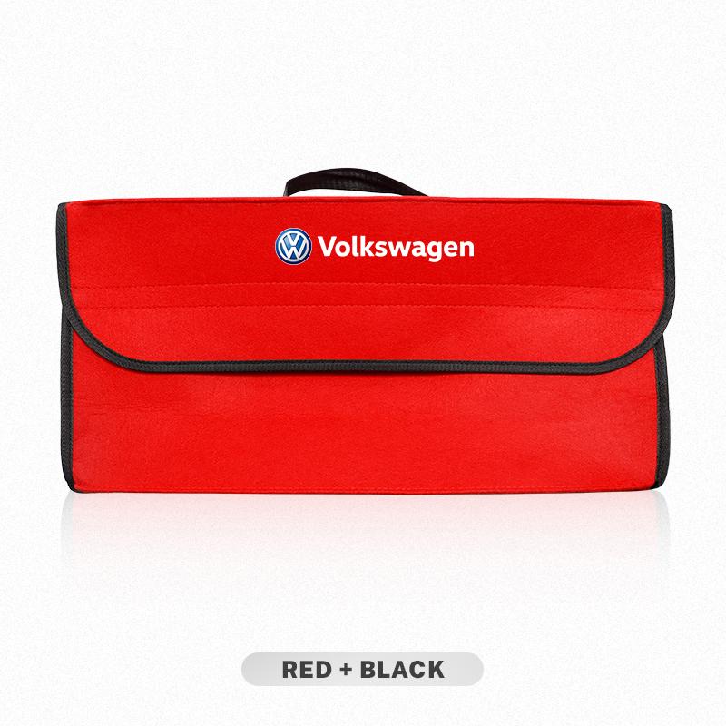 BIG1 Car Storage Bag Folding Travel Tidying Box Trunk Tools Case For VW Golf Polo GTI Tiguan Touran Jetta Passat CC T5 Magotan Arteon