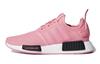 Originals NMD_R1 Нескользящая и дышащая детская lifestyle обувь Розовый Черный Подростки B42086