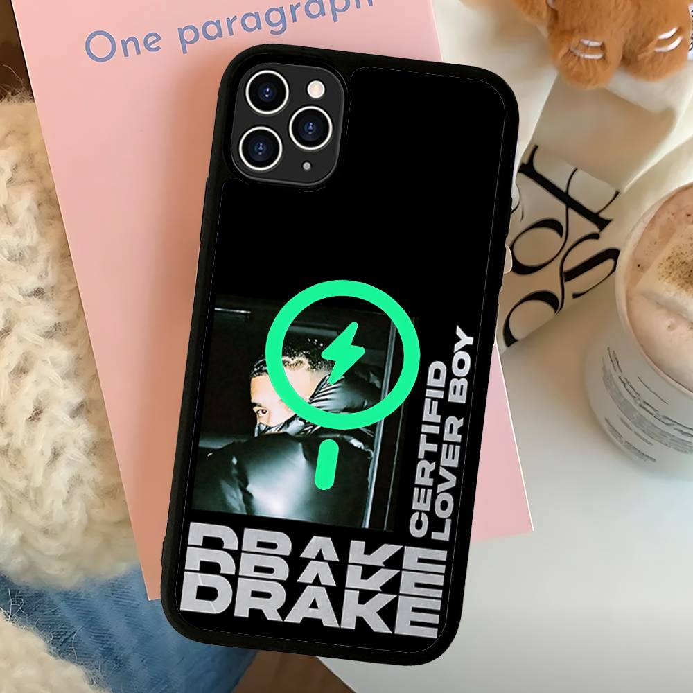 Чехол для телефона с магнитом для певца-рэпера D-Drake Для IPhone 16 15 14 13 12 11 17 Pro Max Plus Крышка для беспроводной зарядки