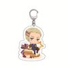 Hetalia Союзники Аниме Акриловый Брелок Прозрачный Артур Керкленд Англия Британский Джентльмен Двусторонний Подвеска Ключница Великобритания Носимый Мини Легкий