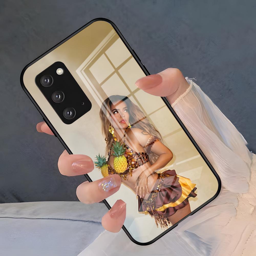 Karol G Tropicoqueta Phone Case For Samsung S26 S25 Plus S20 S20 Plus S22 Ultra S23 FE S21 Plus S21 Ultra Glass Cover