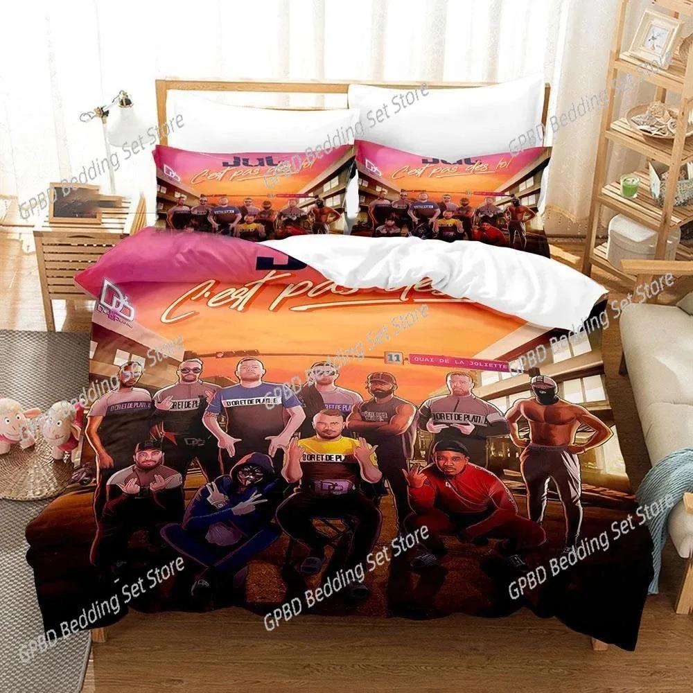 Jul Set C'Est Pas Des Lol Постельное белье 3D-печать Подходит для спальни Комплект с пододеяльником и наволочками Детский домашний текстиль