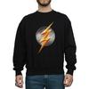 DC Comics Mens Justice League Movie Flash Emblem Sweatshirt