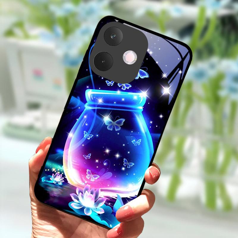 Чехол для телефона OPPO A5 Pro 5G A5Pro Защита от падений Защита камеры Закаленное стекло Задняя крышка Для OPPO A 5 Pro CPH2695 Fundas