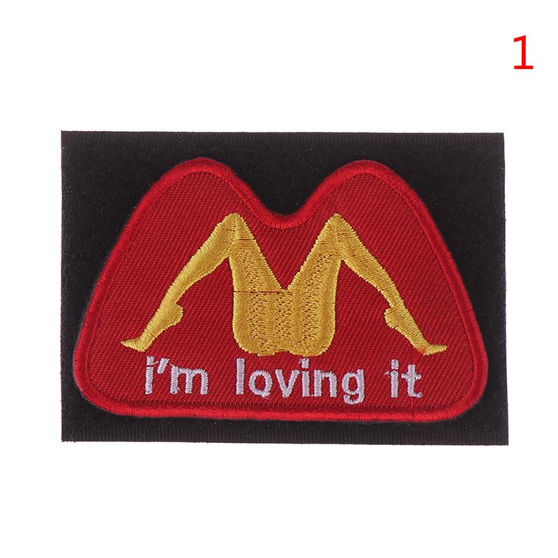 Сексуальный патч Секс-инструктор для первого урока Бесплатный патч Забавный веселый байкерский патч