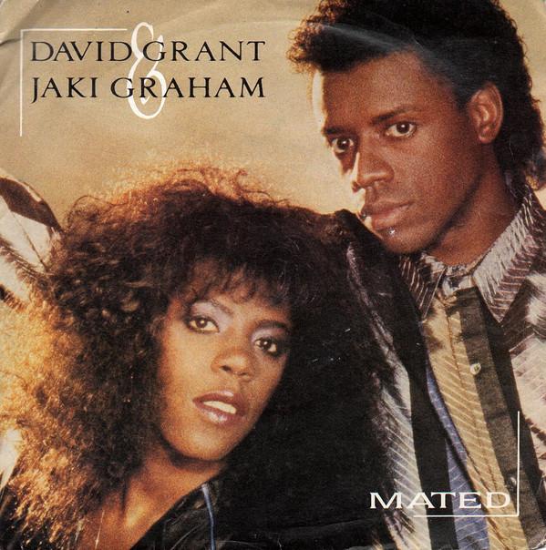 7-дюймовая пластинка DAVID GRANT JAKI GRAHAM Mated JAKI6 EMI 1985 UK Dance Electronica Б/у
