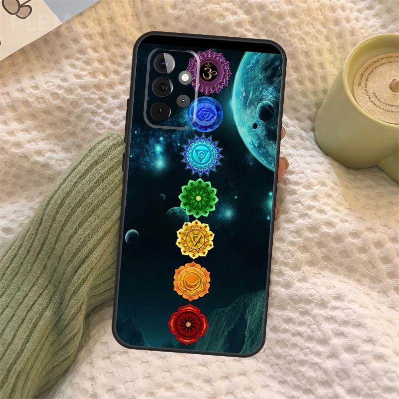 Чехол для йоги Mandala Chakra Insist для Samsung Galaxy A15 A22 A52 A32 A54 A14 A16 A26 A36 A56 A55 A35 A05 A06 A53 A33 A13