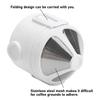 Foldable Coffee Filter Stainless Steel Foldable Coffee Filter Pour Over Coffee Dripper  Travel