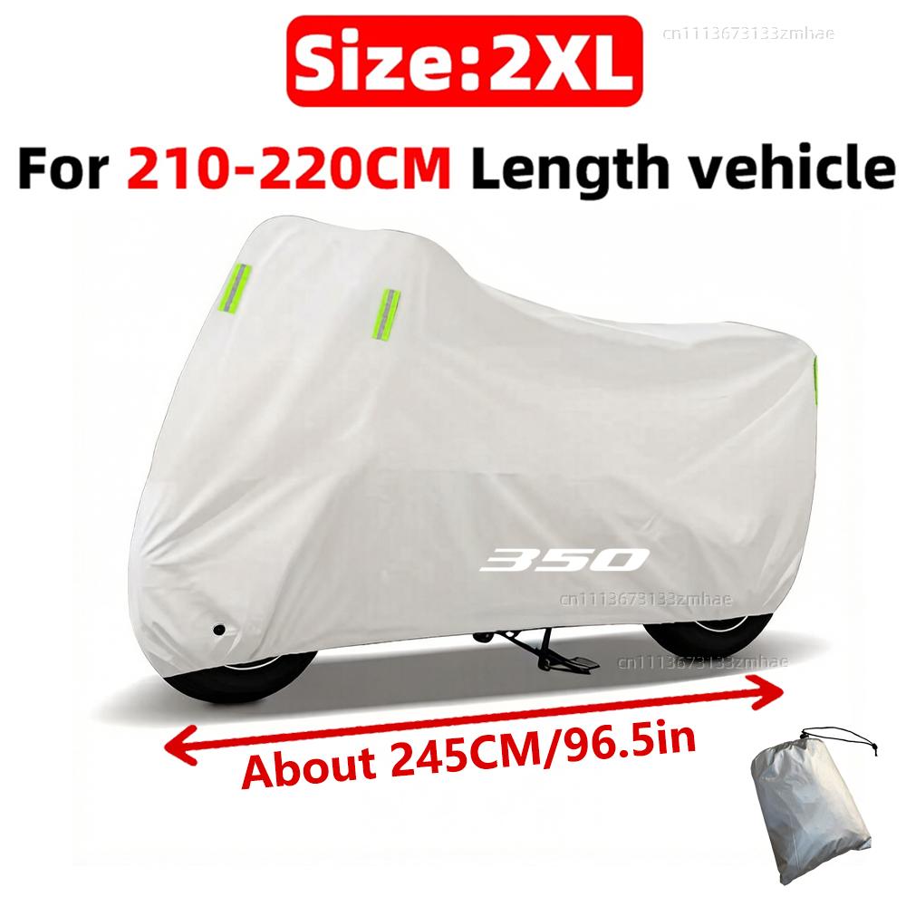 Подходит для Honda Forza 350 Adv 350 Adv350 Forza350 Уличный чехол для мотоцикла Водонепроницаемый Защита от УФ-излучения Дождь Пыль Солнце Всепогодный Чехол