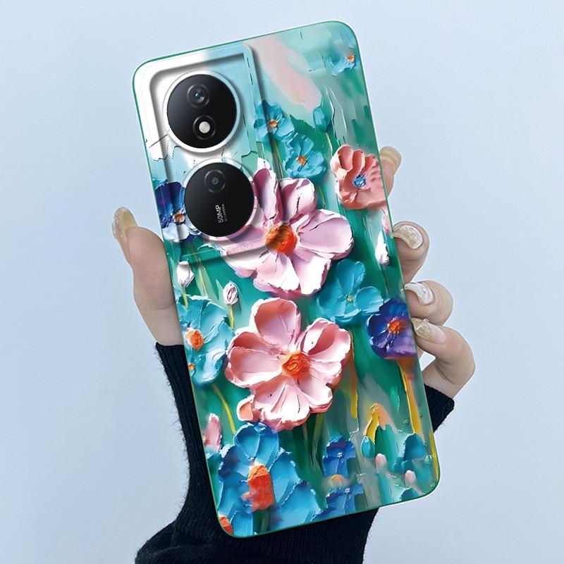 Case For Honor X7B X7 X7A Cute Panda Sweet Girls Cats Silicone Soft Cover Phone Camera Protection Casing Anti-Scratch Bumper