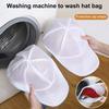 Cap Washer for Baseball Caps Honeycomb Mesh Bag Design Durable Frame Safety Zipper Hat Holder Hat Maintenance Tool
