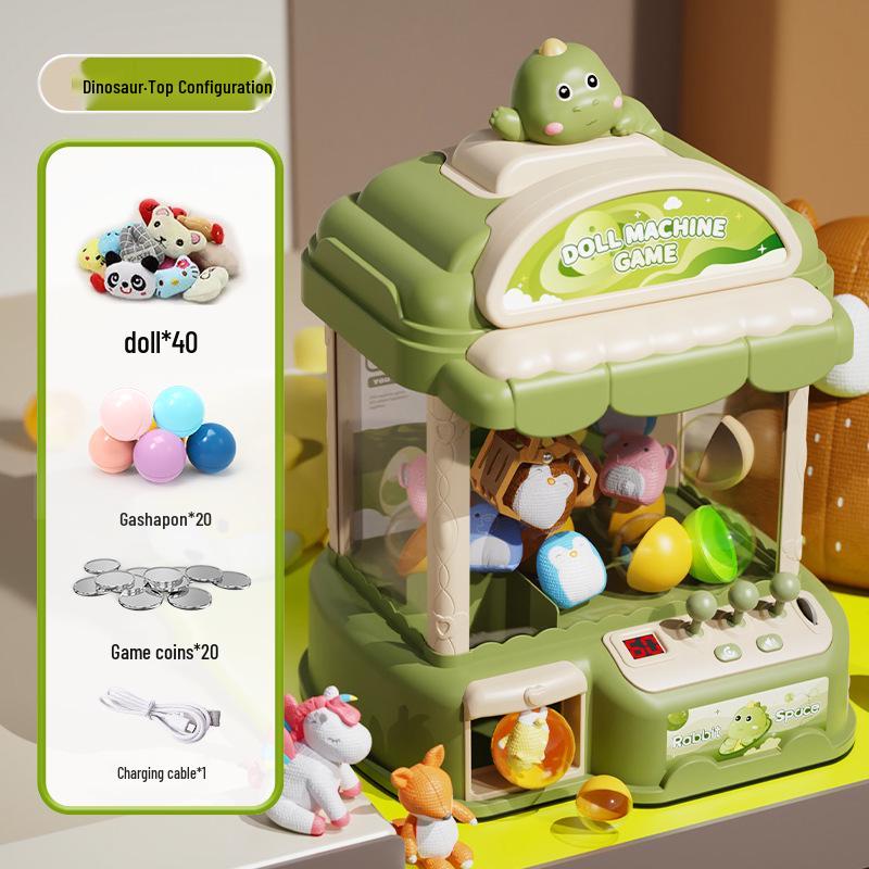 2025 Большой игровой автомат с клешней на монетах для детей - Идеальный подарок на день рождения для мальчиков и девочек