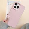 Силиконовый Мягкий Чехол Конфетного Цвета Для iPhone Air 17 16 15 14 13 12 11 Pro Max Plus Милый Макарон Матовый Квадратный ТПУ Задняя Крышка