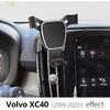 Автомобильный держатель телефона для внедорожника Volvo XC40 2019-2024 годов, автомобильные аксессуары, кронштейн для навигации, украшение интерьера, крепление для мобильного телефона