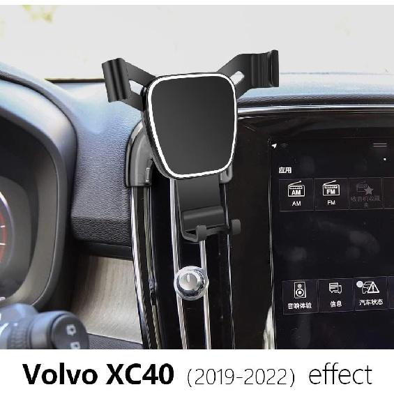 Автомобильный держатель телефона для внедорожника Volvo XC40 2019-2024 годов, автомобильные аксессуары, кронштейн для навигации, украшение интерьера, крепление для мобильного телефона