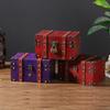 Storage Wooden Vintage Box With Lid For Desk And Shelf Organization Decoration