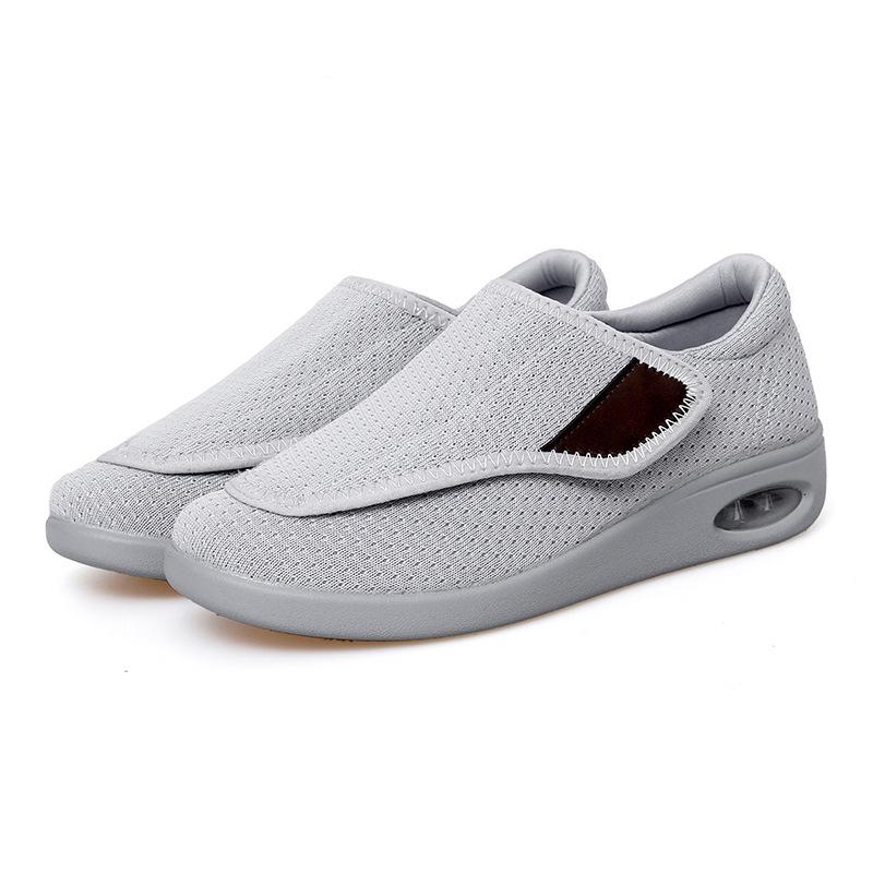 Женские кроссовки на липучке с сеткой для ходьбы - Дышащие, Мягкая подошва, Повседневный комфорт для весны и осени