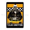 Taxi Driver Travis Bickle New York Design Metal Plaque Iron Club Wall Decor Living Room Tin Sign Poster