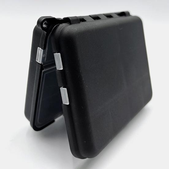 Коробка для рыболовных приманок, двухсторонняя, с несколькими отделениями, портативная, водонепроницаемая, прочная, для искусственных рыболовных приманок, органайзер, кейс для хранения, контейнер