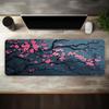 Japanese Mount Fuji Cherry Blossom Gaming Mouse Pad Extended Non Slip Mat Smooth Edges For Gamers Office Home Wireless Mouse