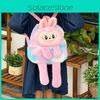 Cartoon Doll Backpack With Adjustable Shoulder Straps And Design Zipper