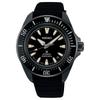 PROSPEX SAMURAI DIVER серия водонепроницаемость 200 метров автоматический/ручной механический механизм силиконовый ремешок 41,7 мм мужские часы черный циферблат SBDY133
