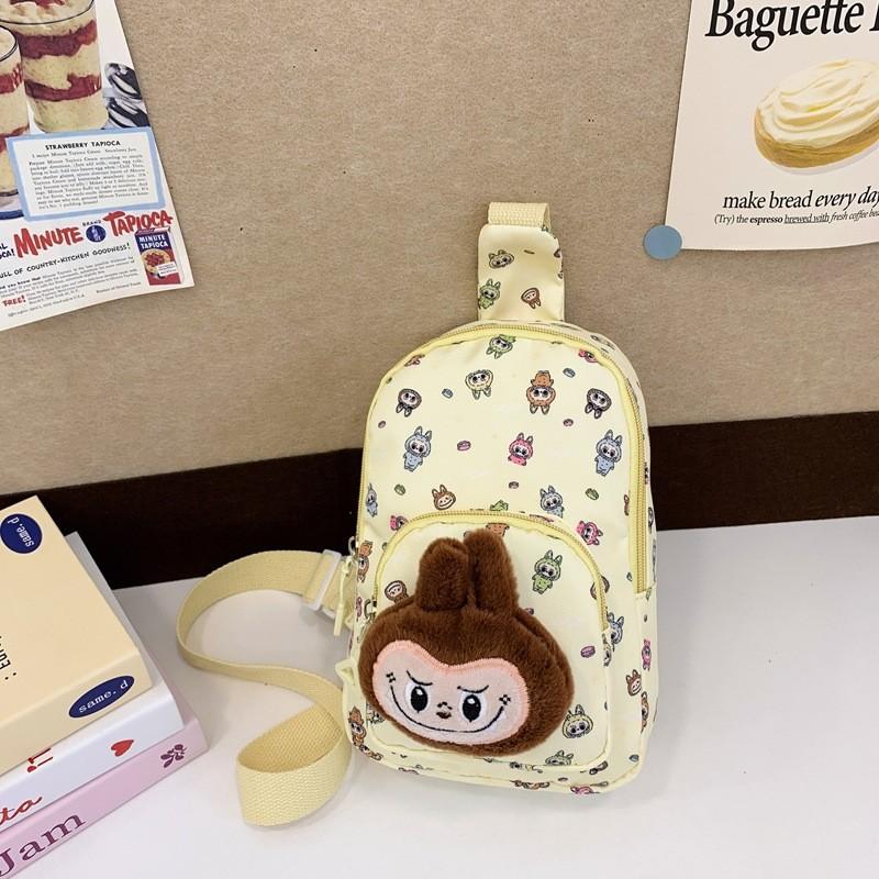 Trendy Cartoon Children's Lightweight Crossbody Bag For Kids In Vibrant Colors