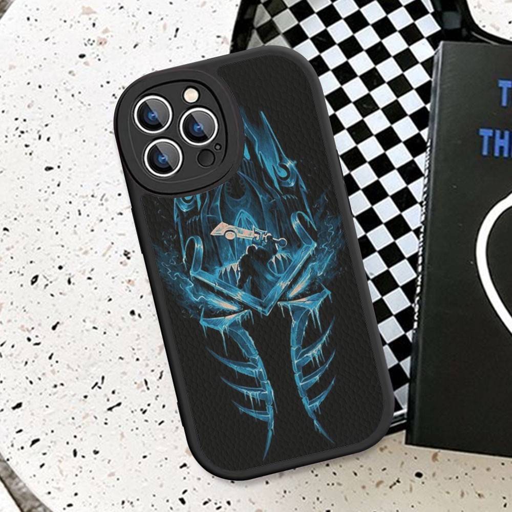 Игровой Мир Warcraft Кожаный Чехол для Телефона для IPhone 15 14 13 Pro Max 12 11 16 Plus Чехол для Телефона