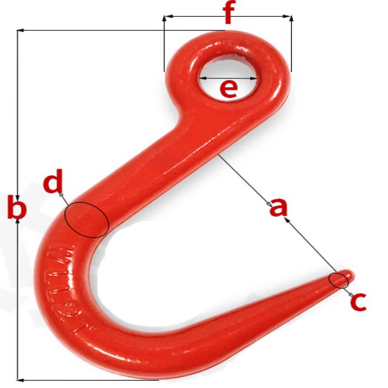 Durable Lifting Chain Sling with Three Hooks