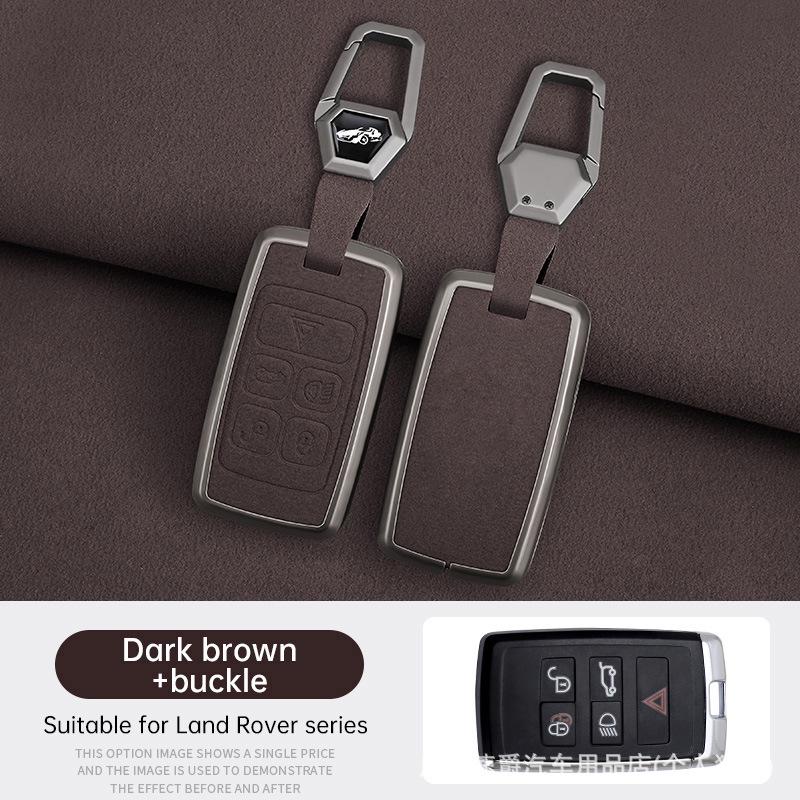 Брелок и пряжка для чехла автомобильного ключа Land Rover Jaguar Range Rover Sport, Velar, Evoque, Discovery 4, Freelander 5