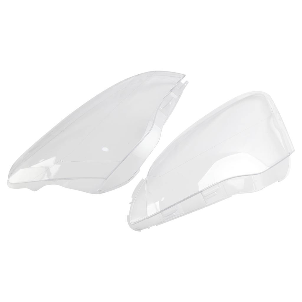 Left+Right Headlight Lens Cover For Citroen Berlingo Mk2 Van 3 Peugeot Partner