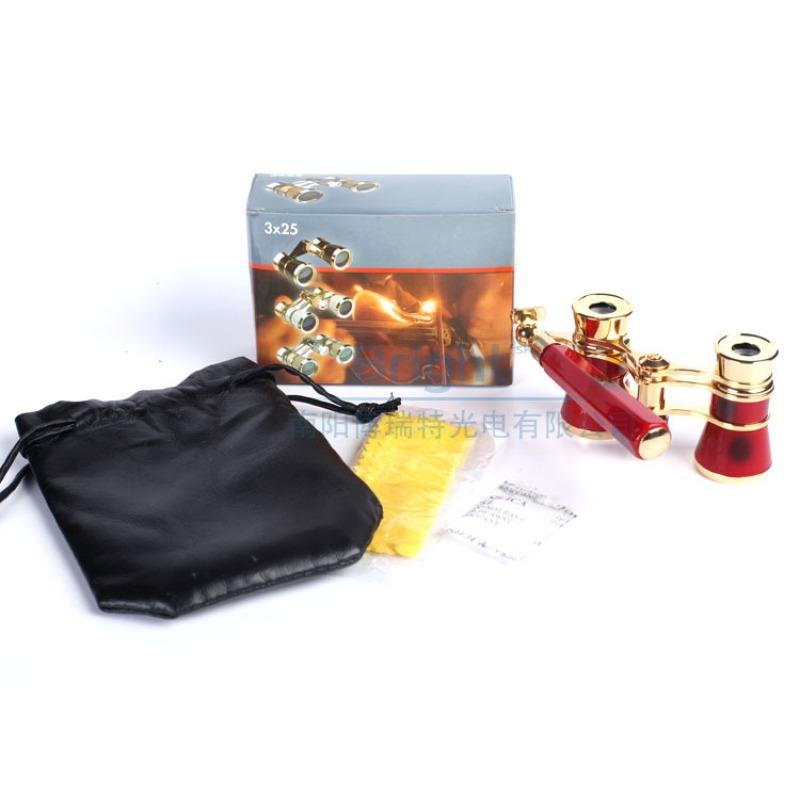 Поставка полнооптических биноклей высокой четкости 3X25, портативных детских и женских очков.