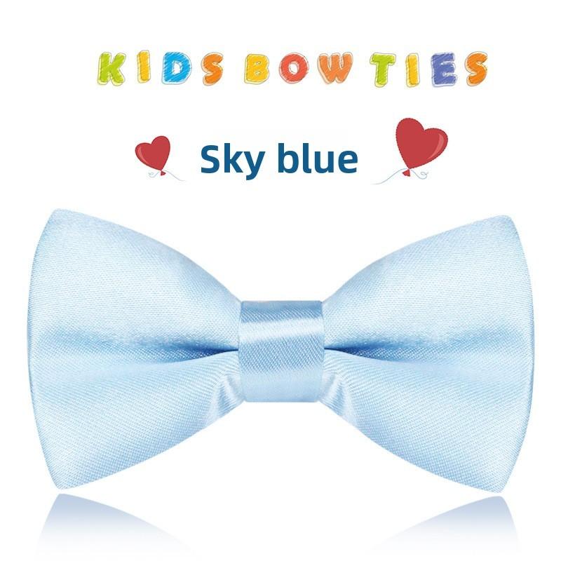 Childrens Korean Style Bow Tie With Silk Material For Party And Performance Use