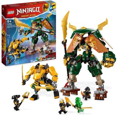 LEGO Ninjago 71794 Команда ниндзя-мехов Ллойда и Арин