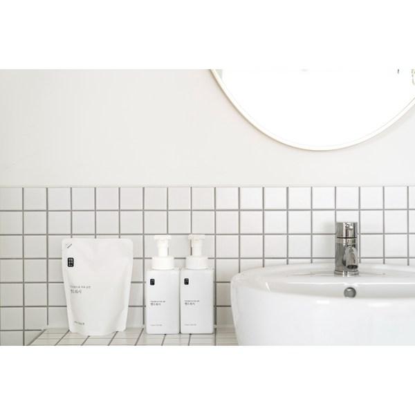 Мыло для мытья рук Living Workshop с ароматом зеленого винограда Контейнер 520 мл x 2 шт + сменный блок 400 мл x 2 шт, набор, 1 комплект