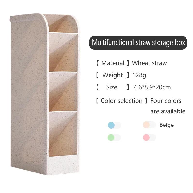 Kawaii креативный многофункциональный настольный органайзер с 4 сетками, держатель для ручек, ящик для хранения макияжа, школьные офисные аксессуары, держатель для ручек