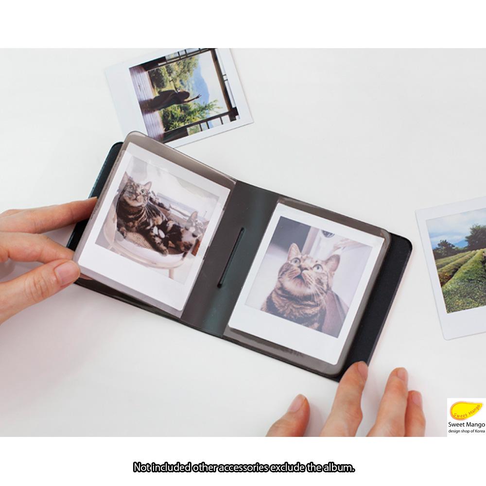 Мини-фотоальбом Polaroid KOREA 2NUL SQUARE V2 для книги для хранения INSTAX с 28 карманами
