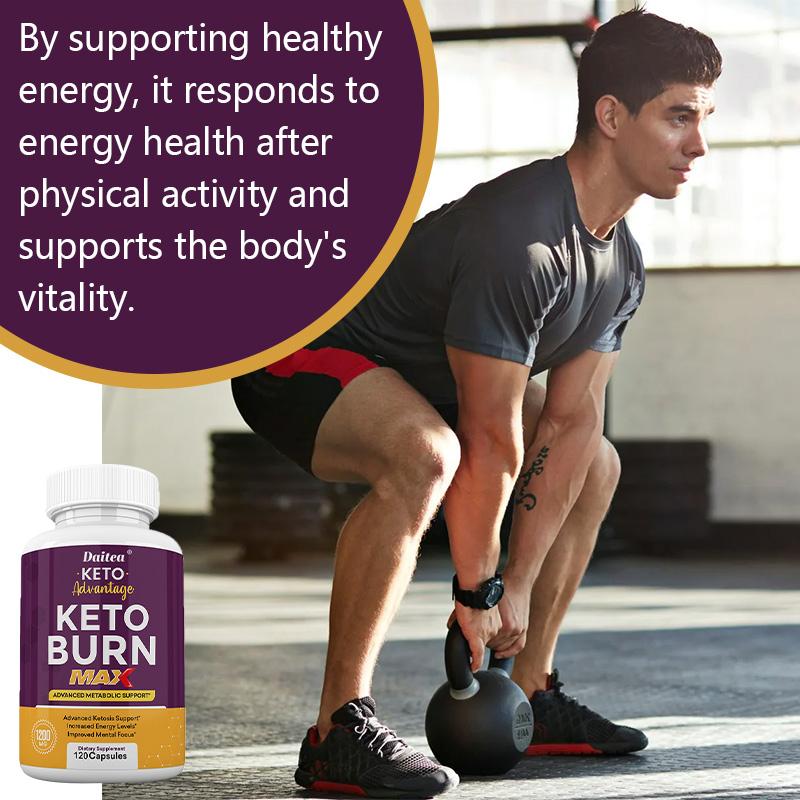 Keto Dietary Supplement, With Apple Cider Vinegar, Green Tea Leaf, 120 Capsules Per Bottle