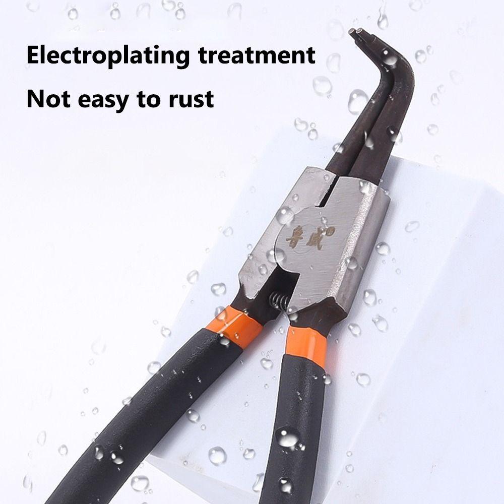 Hand Tool Snap Ring Pliers High Carbon Steel Snap Rings Puller Fishing Tool