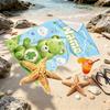 Custom Name Personalized Care Bears Print Beach Towel, for Trip Camping Beach Party Home Decor, Birthday Gift for Family & Friends