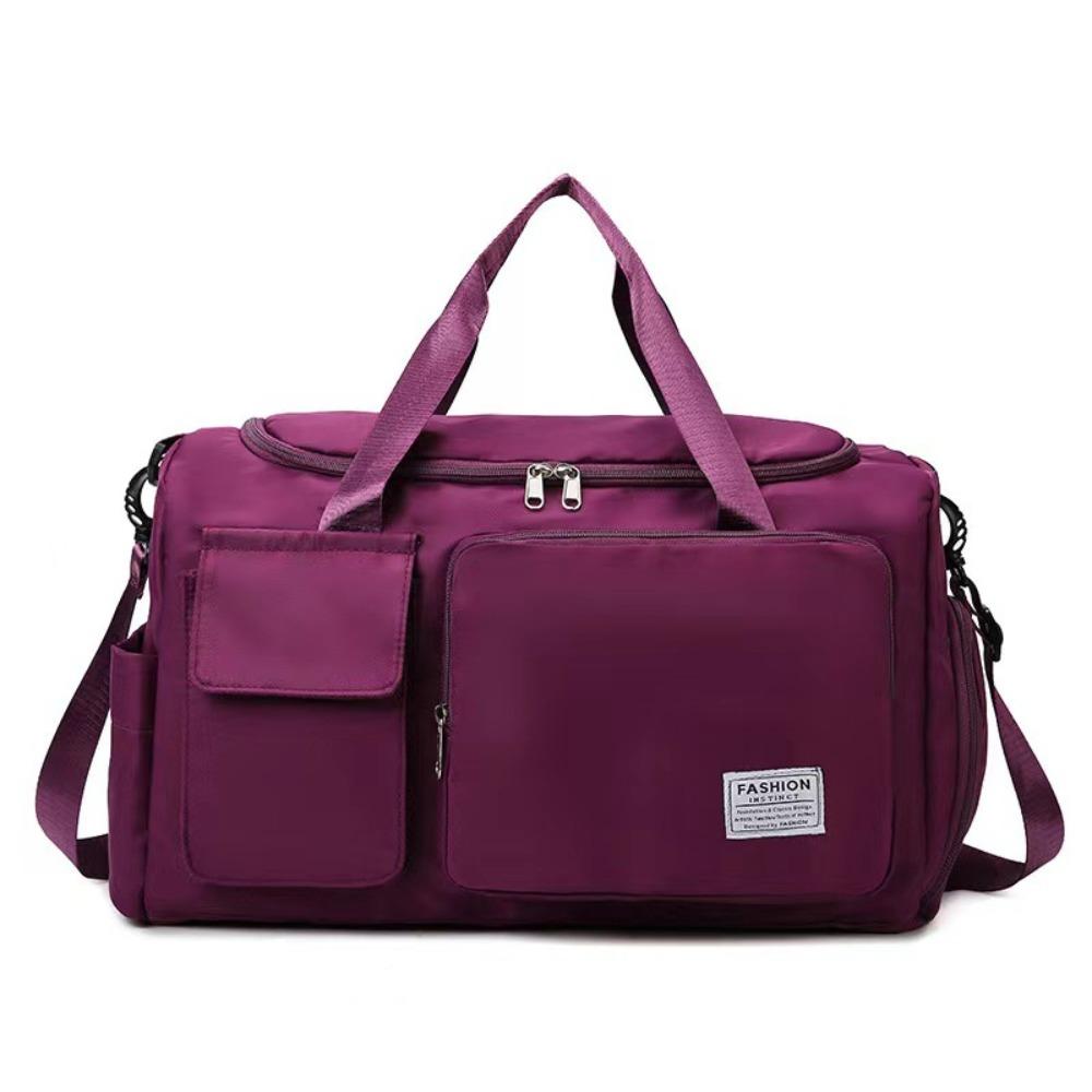 Oxford Travel Luggage Bag Foldable Large Capacity Handbag Storage Bag Nylon Duffle Bag Sports
